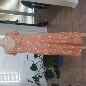 Nikki Erin L cottagecore peasant upper flowy floral